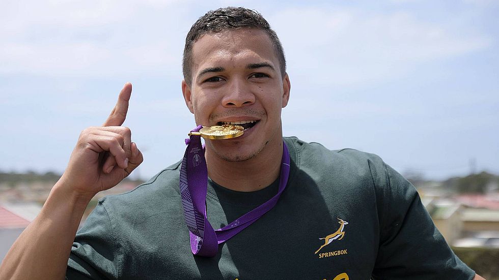 Cheslin Kolbe, el wing elegido por la fanáticos - CORDOBAXV